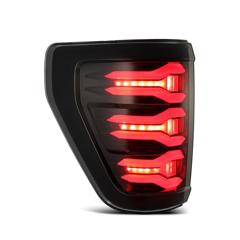 AlphaRex 21-22 Ford F-150 LUXX LED Taillights Black/Red