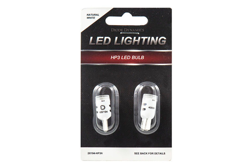 Diode Dynamics 194 LED Bulb HP3 LED - Amber (Pair)