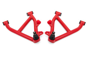BMR 82-92 GM F-Body A-Arms Lower DOM Non-Adj Delrin Bushings Coilover - Red BMR Suspension