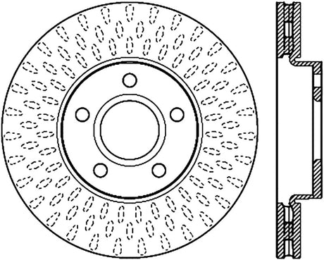 StopTech Slotted Sport Brake Rotor