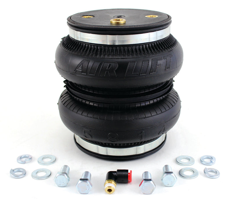 Air Lift Replacement Air Spring - Loadlifter 5000 Ultimate Bellows Type w/ internal Jounce Bumper