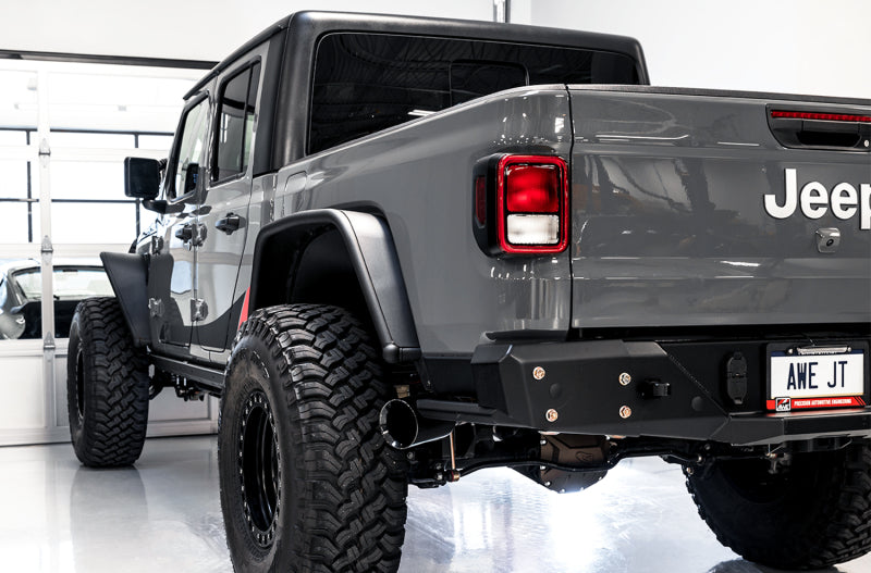 AWE Tuning 2020+ Jeep Gladiator 3.6L Trail-to-Tread (Single-Side) Conversion Kit w/Diamond Blk Tip