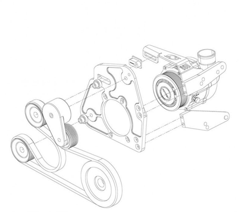 KraftWerks Honda D-Series Race Supercharger Kit (C30-94)