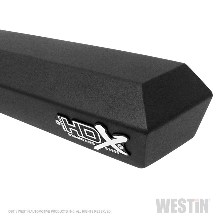 Westin 05-20 Toyota Tacoma Double Cab HDX Stainless Drop Nerf Step Bars - Textured Black