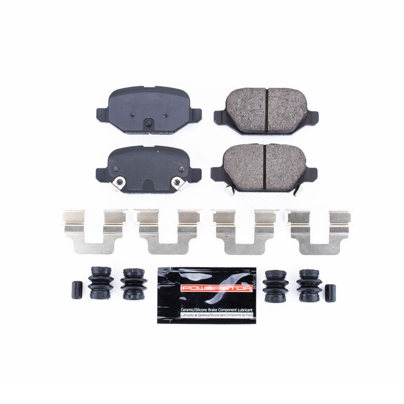 Power Stop 13-17 Fiat 500 Rear Z23 Evolution Sport Brake Pads w/Hardware