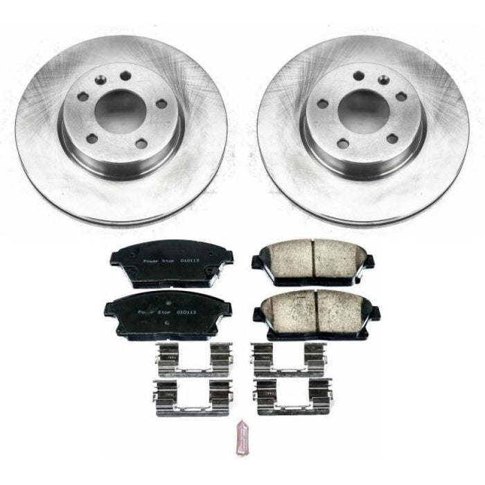 Power Stop 13-18 Cadillac ATS Front Autospecialty Brake Kit