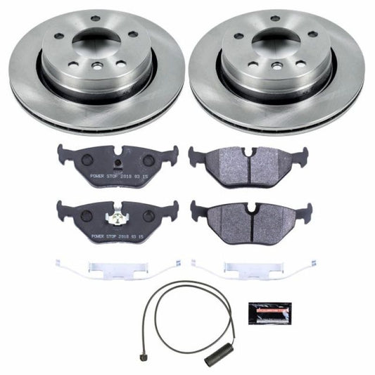 Power Stop 98-99 BMW 323i Rear Track Day SPEC Brake Kit