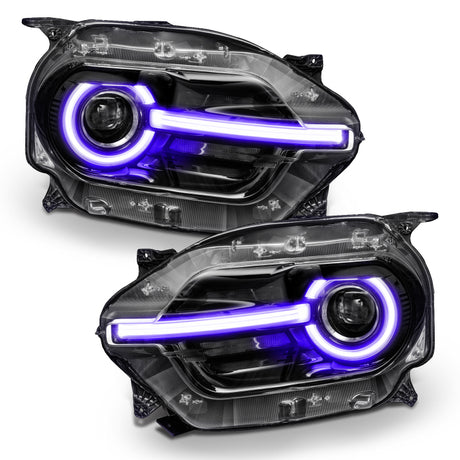 Oracle 2021 Ford Bronco Sport RGB+W Headlight DRL + Halo - ColorSHIFT w/ 2.0 Cntrl