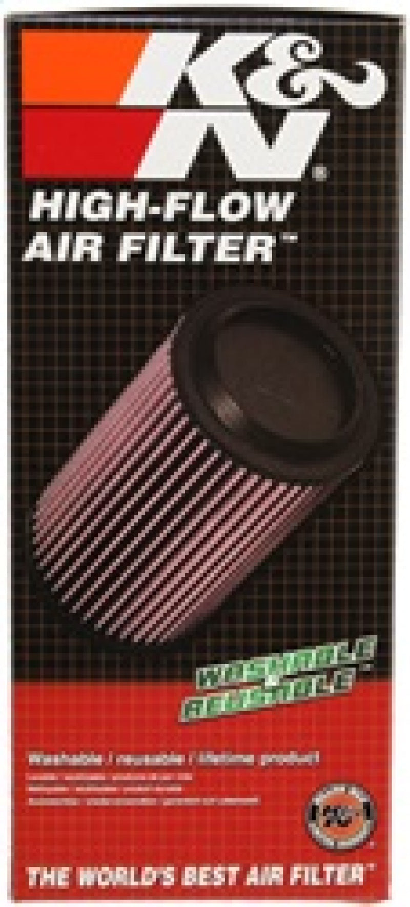 K&N 07-10 Fiat Bravo 1.4L / 07-10 lancia Delta 1.6L Drop In Air Filter