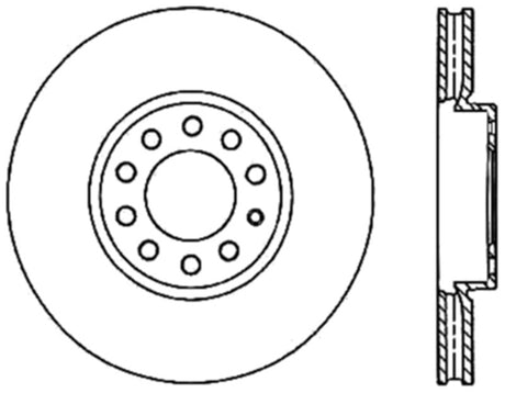 StopTech Slotted & Drilled Sport Brake Rotor