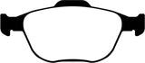 EBC 02-04 Ford Focus 2.0 SVT Yellowstuff Front Brake Pads