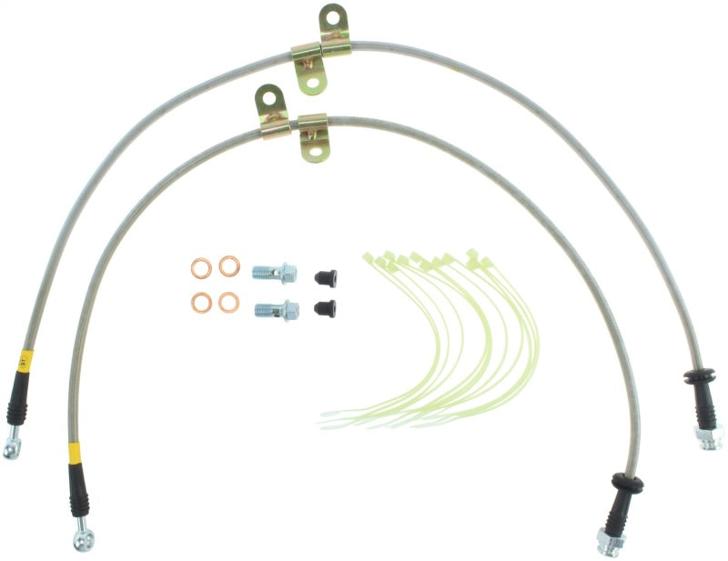 StopTech 05-09 Land Rover LR 3 / 06-09 Range Rover Front Stainless Steel Brake Line Kit