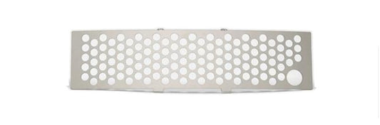 Putco 11-14 Ford F-150 - EcoBoost Bumper Grille Insert - SS Punch Design - w/ Heater Plug Opening