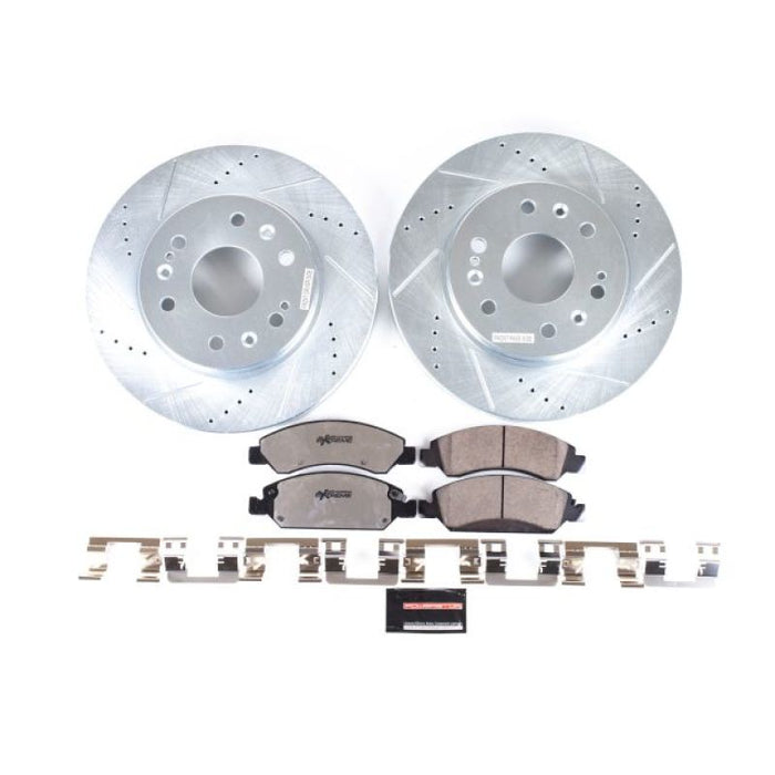 Power Stop 07-18 Chevrolet Silverado 1500 Front Z36 Truck & Tow Brake Kit