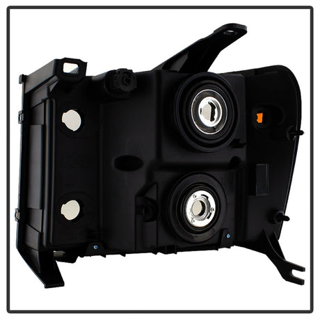 xTune GMC Sierra 07-13 Crystal Headlights Black HD-JH-GSIE07-AM-BK