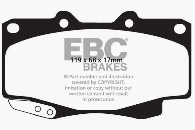 EBC Brakes Bluestuff Street and Track Day Brake Pads