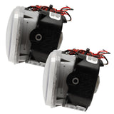 Oracle Lighting 10-15 Jeep Wrangler JK Pre-Assembled LED Halo Fog Lights -UV/Purple
