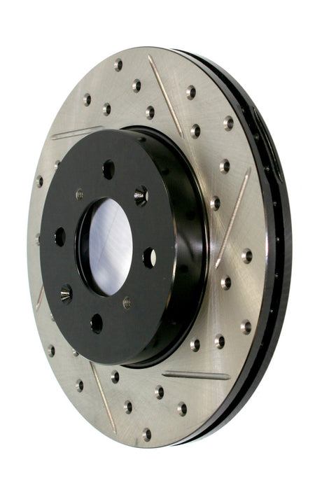 StopTech Sport Drilled & Slotted Rotor - Front Left