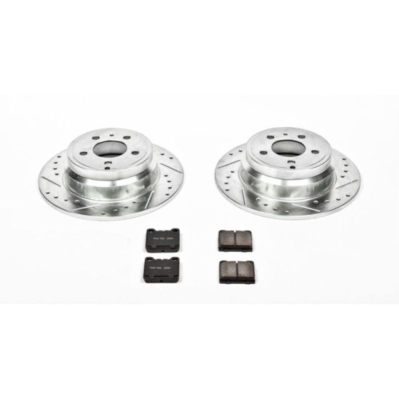 Power Stop 94-97 Volvo 850 Rear Z23 Evolution Sport Brake Kit