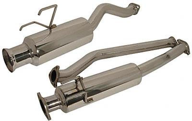 Injen 11-16 Scion tC 60mm 304SS Axle-Back Exhaust w/Rolled Lip