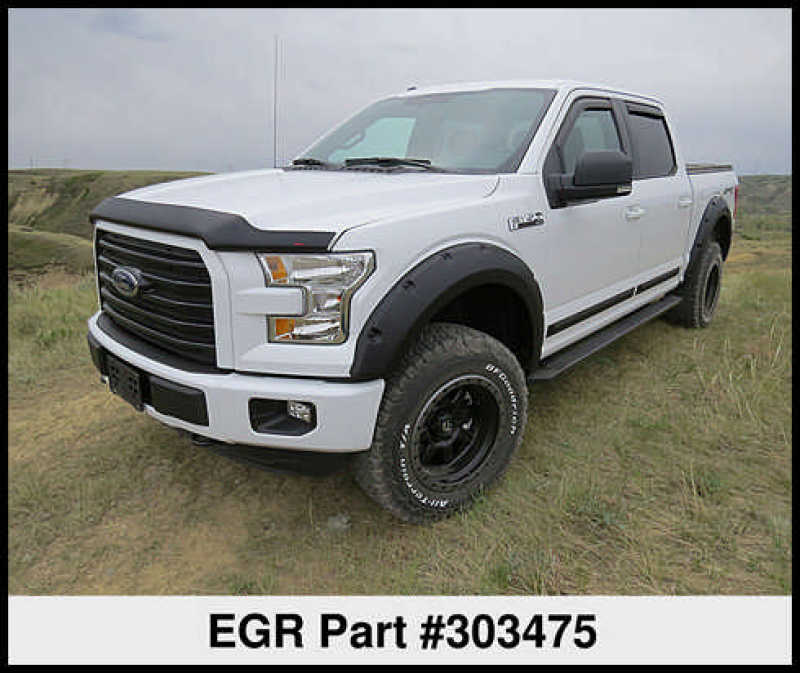 EGR 15+ Ford F150 Superguard Hood Shield - Matte (303475)