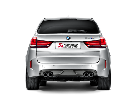 Akrapovic 15-17 BMW X5M (F85) Evolution Line Cat Back (Titanium) w/ Carbon Tips