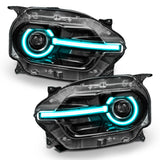Oracle 2021 Ford Bronco Sport RGB+W Headlight DRL + Halo  - ColorSHIFT w/ RF Controller