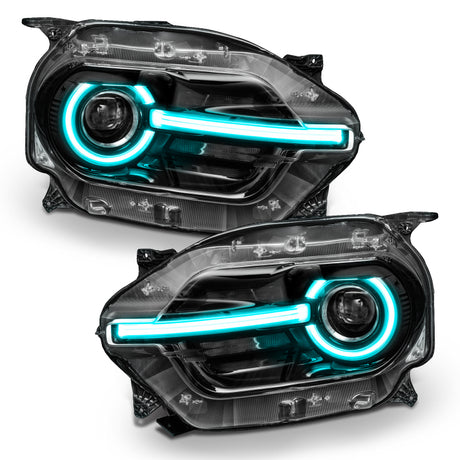 Oracle 2021 Ford Bronco Sport RGB+W Headlight DRL + Halo  - ColorSHIFT w/o Controller