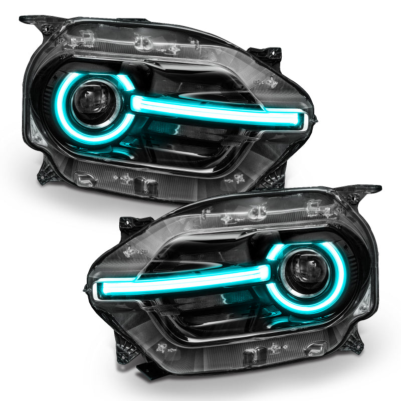 Oracle 2021 Ford Bronco Sport RGB+W Headlight DRL + Halo - ColorSHIFT w/ 2.0 Cntrl