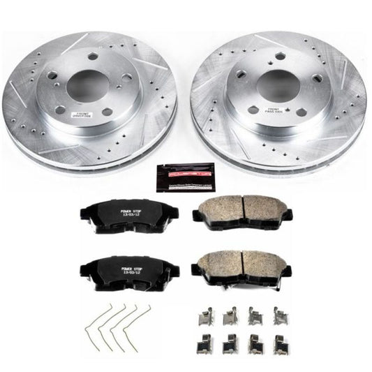 Power Stop 92-01 Toyota Camry Front Z23 Evolution Sport Brake Kit