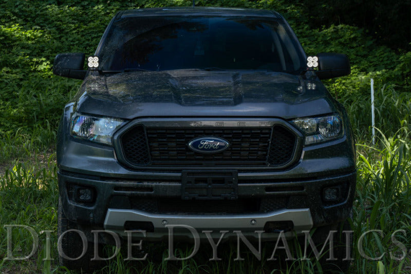 Diode Dynamics 19-21 Ford Ranger Pro SS3 LED Ditch Light Kit - White Combo