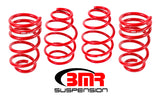 BMR 10-15 5th Gen Camaro V8 Lowering Spring Kit (Set Of 4) - Red BMR Suspension