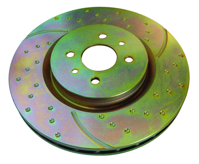 EBC 94-96 Nissan 240SX 2.4 (ABS) (5 Lug) GD Sport Rear Rotors