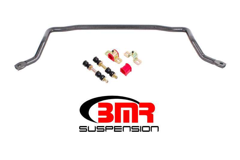 BMR 78-87 G-Body Front Solid 1.25in Sway Bar Kit w/ Bushings - Black Hammertone BMR Suspension