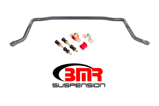 BMR 78-87 G-Body Front Solid 1.25in Sway Bar Kit w/ Bushings - Black Hammertone