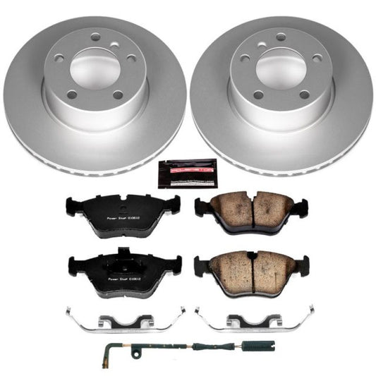 Power Stop 01-03 BMW 525i Front Z23 Evolution Sport Coated Brake Kit