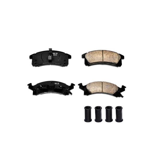 Power Stop 90-95 Buick Skylark Front Z17 Evolution Ceramic Brake Pads w/Hardware