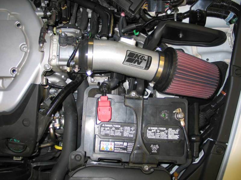 K&N 08 Honda Accord 3.5L-V6 Silver Typhoon Short Ram Intake