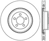 StopTech Slotted & Drilled Sport Brake Rotor - 2015 Ford Mustang GT - Front Right