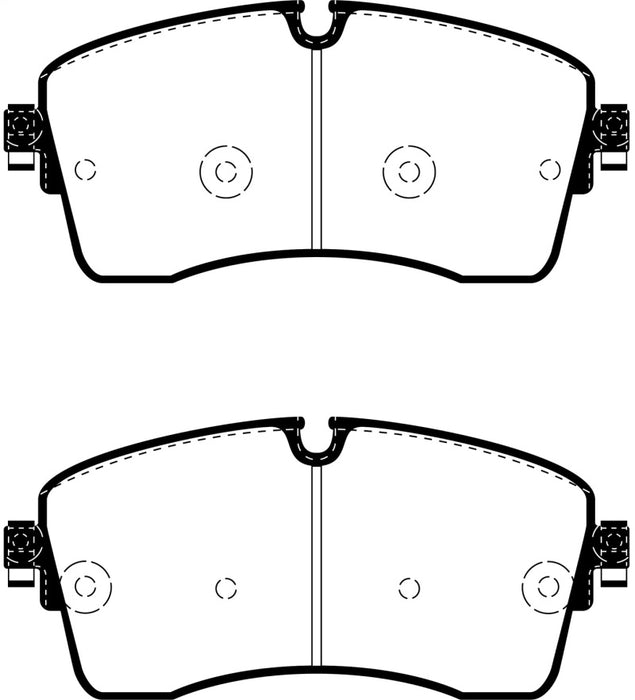 EBC 2018+ Jaguar E-Pace 2.0L Turbo (246) Yellowstuff Front Brake Pads