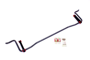 BMR 05-10 S197 Mustang Rear Solid 22mm Sway Bar Kit w/ Bushings & Billet Links - Black Hammertone BMR Suspension