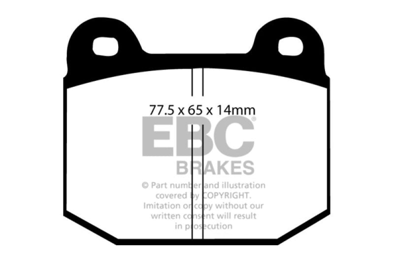 EBC Brakes Bluestuff Street and Track Day Brake Pads