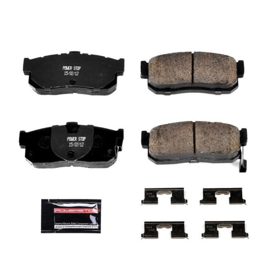 Power Stop 91-96 Infiniti G20 Rear Z23 Evolution Sport Brake Pads w/Hardware