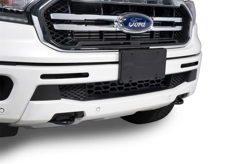 Putco 19-20 Ford Ranger w/o Adaptive Cruise - Hex Shield - Black Powder Coated Bumper Grille Inserts