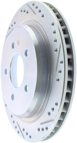 StopTech Select Sport Drilled & Slotted Rotor - Front Right