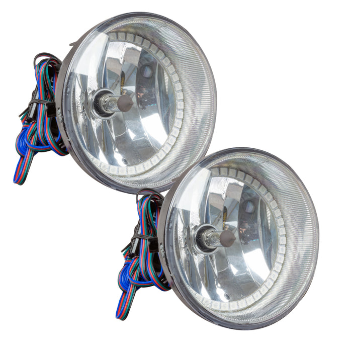 Oracle Lighting 07-13 Toyota Tundra Pre-Assembled LED Halo Fog Lights -Blue SEE WARRANTY