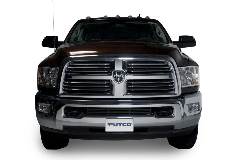 Putco 11-19 Ram HD - Stainless Steel - Bar Style Bumper Grille (BLACK) Bumper Grille Inserts