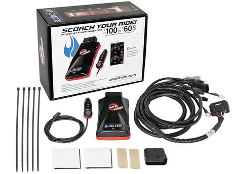 aFe Scorcher Blue Bluetooth Power Module 16-18 Nissan Titan XD V8-5.0L (td)