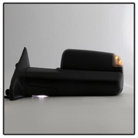 xTune Dodge Ram 1500 09-12 Extendable Heated Adjust Mirror Black Housing Left MIR-DRAM09S-PWH-L