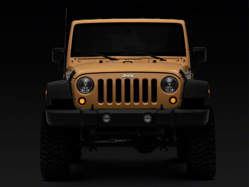 Raxiom 07-18 Jeep Wrangler JK Axial Series LED Turn Signals- Smoked